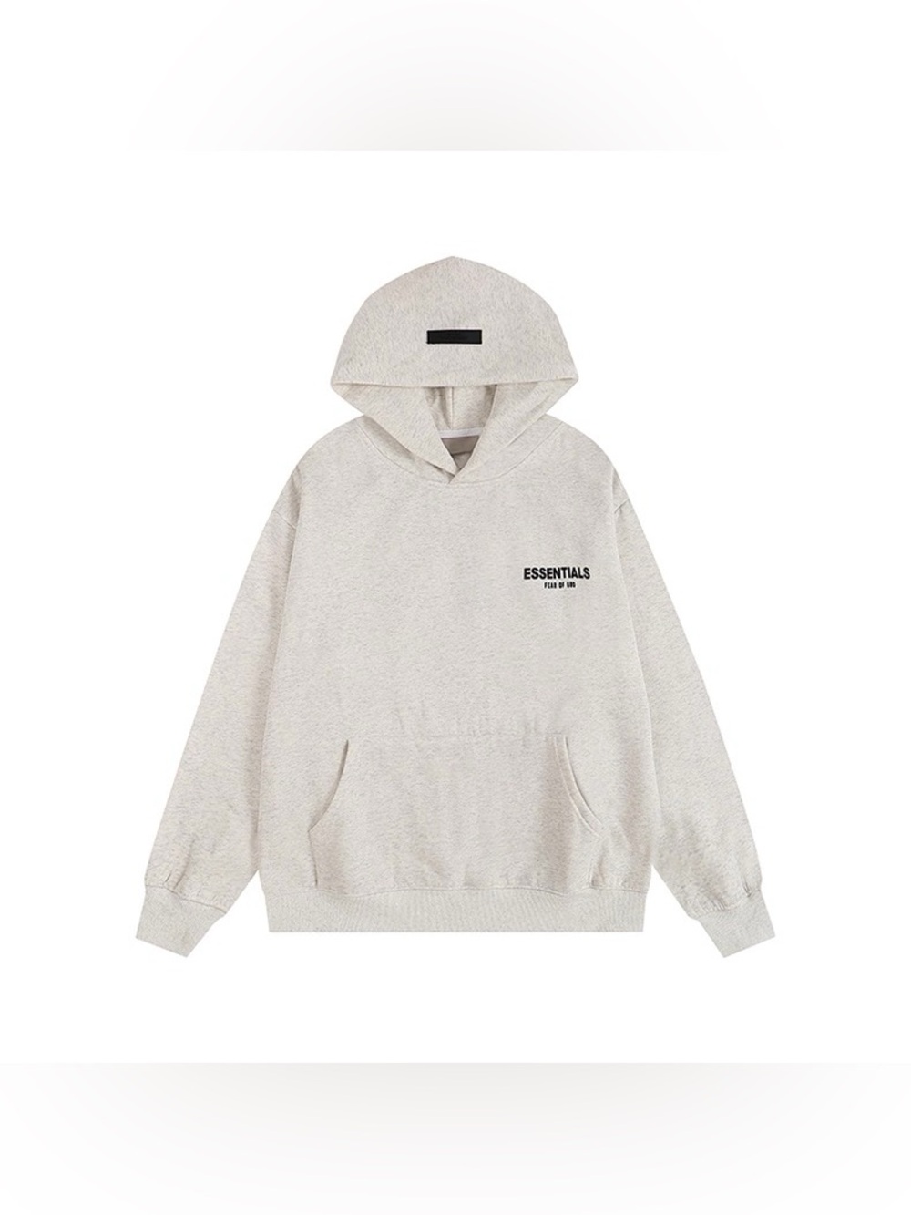 Essentials Fear of God Oatmeal Heather Hoodie & Joggers Set